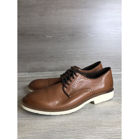 Cole-Haan-Men-s-Flexgrand360-  Cole Haan Shoes Mens 13 British Tan Leather Shoe flexgrand 360 C34125 Grand 360